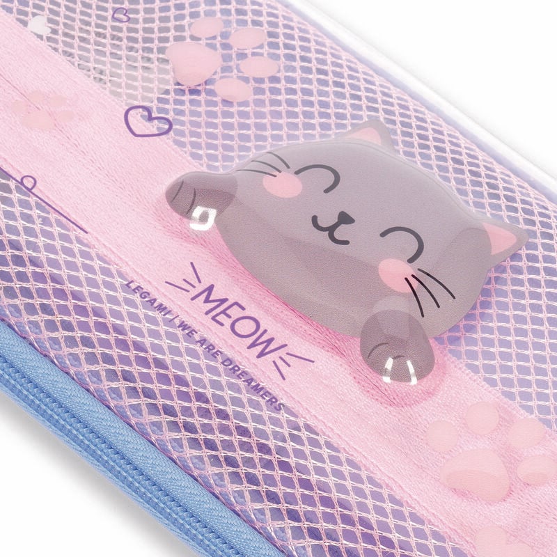 Legami - Trousse 2 compartiments - Chat