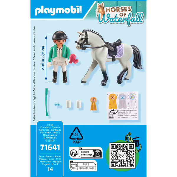 Playmobil - Horses of Waterfall - Championne d'équitation