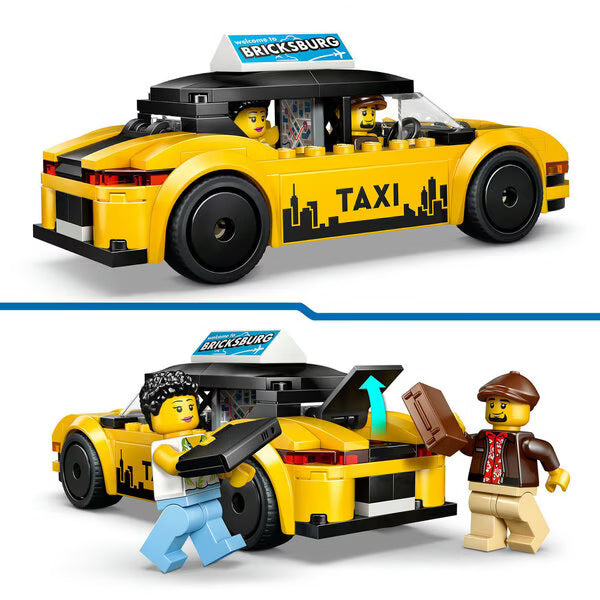 LEGO - City - Le taxi jaune