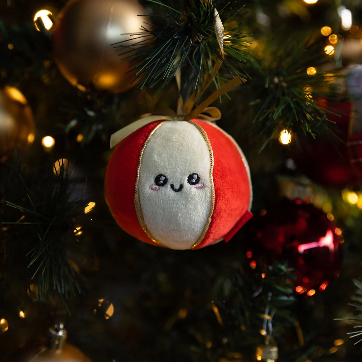 Legami - Décoration de Noël en peluche - Boule de noël