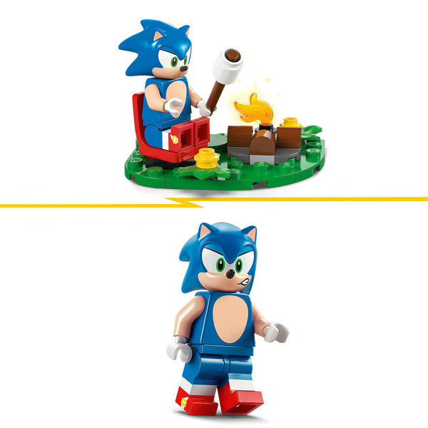 LEGO - Sonic le hérisson - Conflit au feu de camp de Sonic