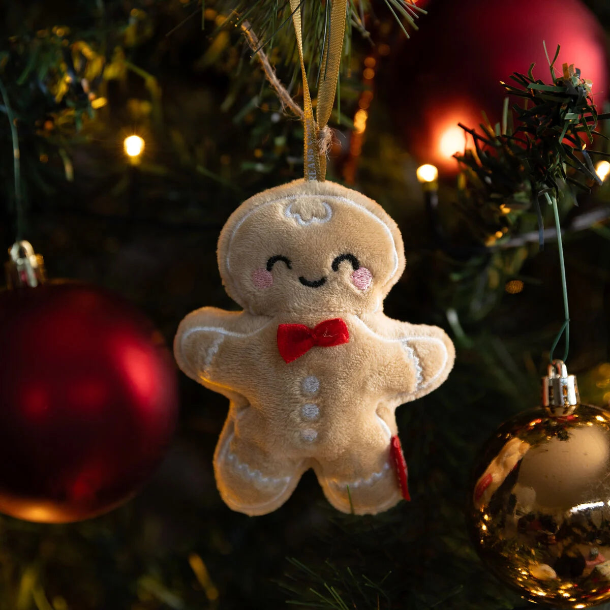 Legami - Décoration de Noël en peluche - Pain d'épice