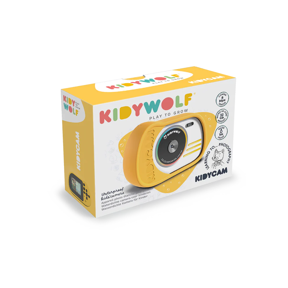 Kidywolf - Appareil photo - Jaune