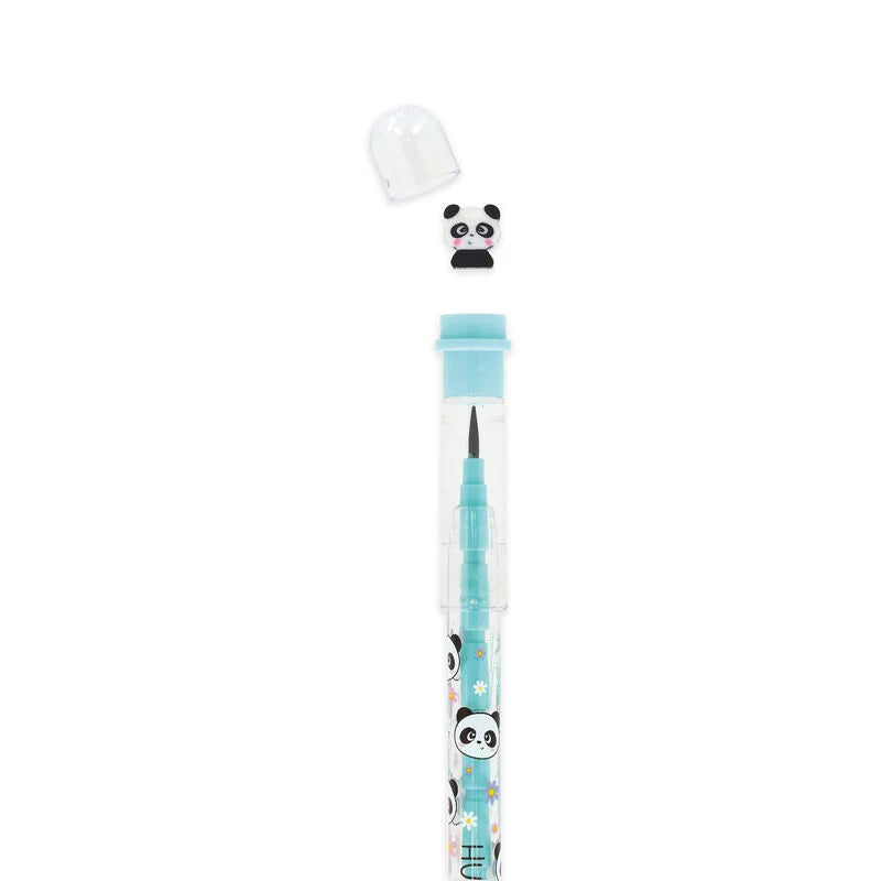 Legami - Crayon à papier empilable avec gomme - Panda