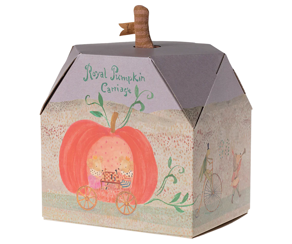 Carrosse citrouille pour souris - Elément miniature Maileg