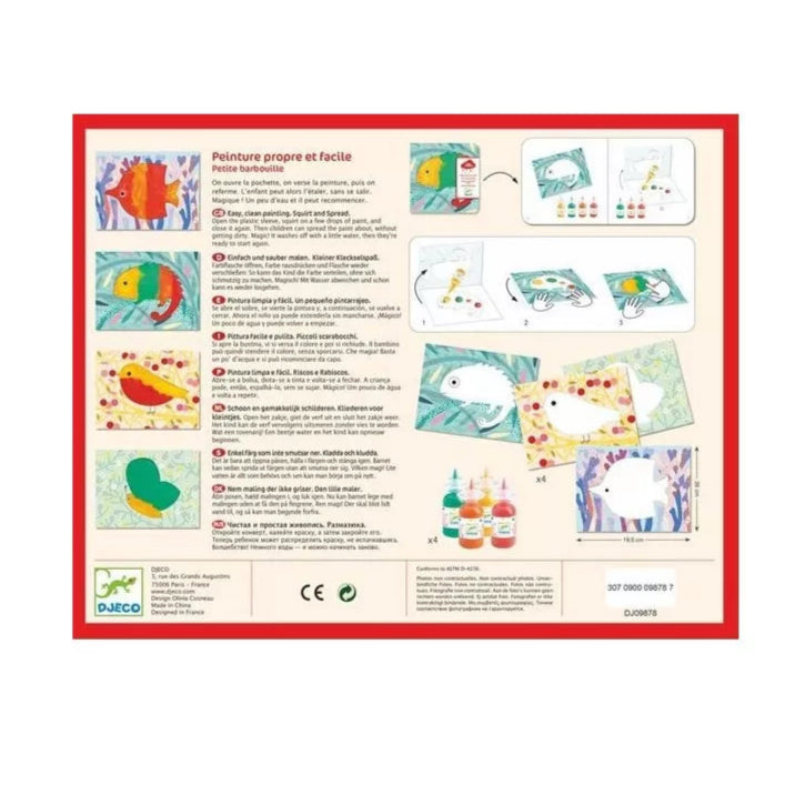 Peinture petite barbouille - Coffret DIY - Djeco