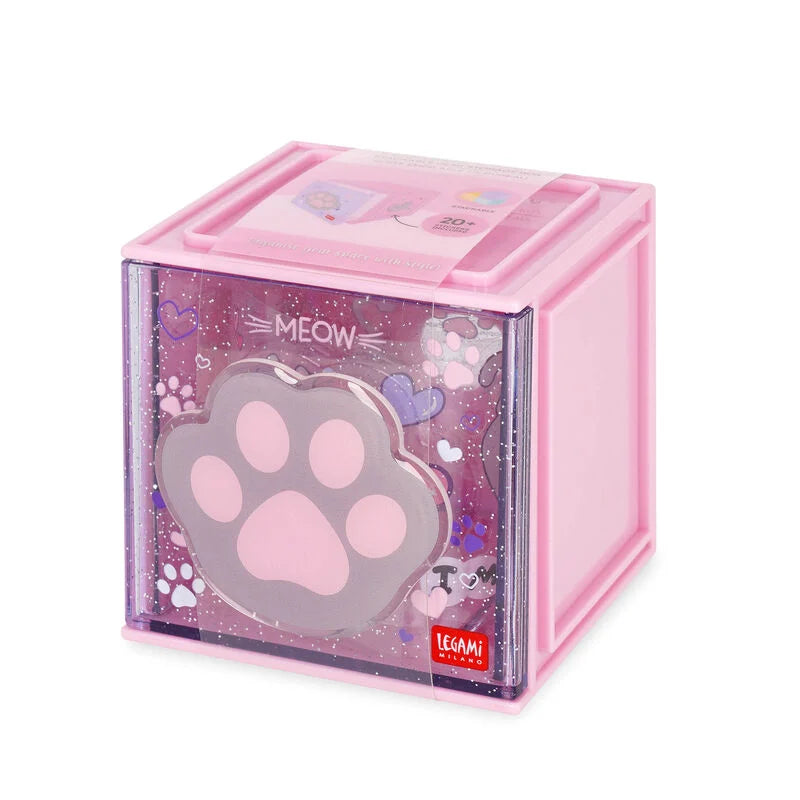 Legami - Boîte empilable de bureau - Patte de chat Cutie Cube (Copie)