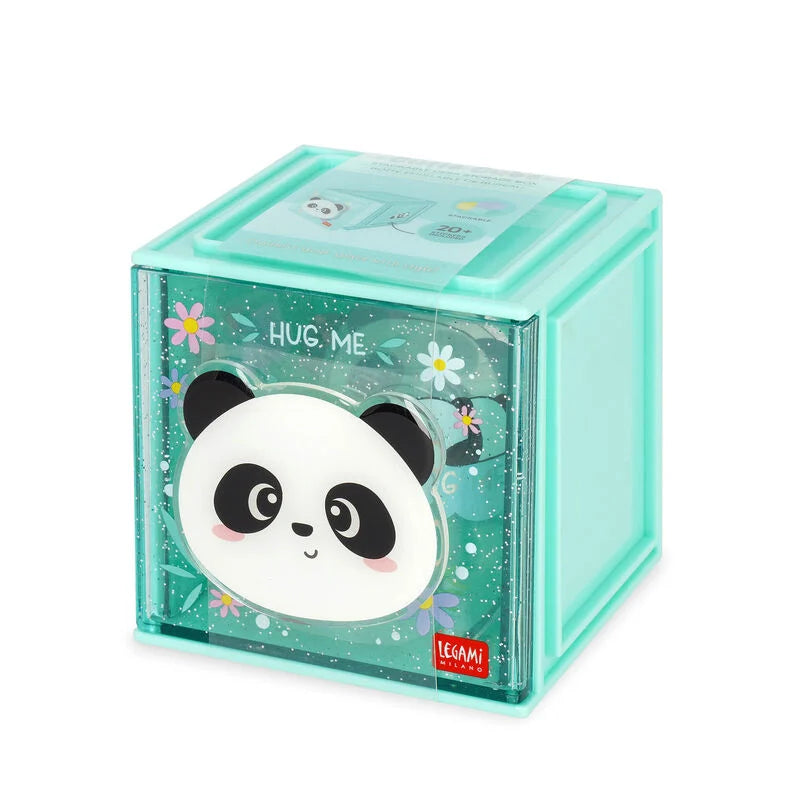Legami - Boîte empilable de bureau - Panda Cutie Cube