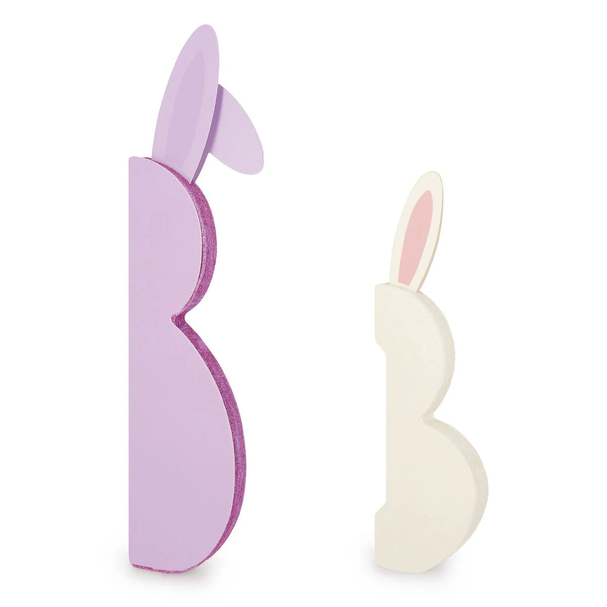 Legami - Set de 2 Petits Lapins Pliables en Papier - Hoppy Easter - Pâques