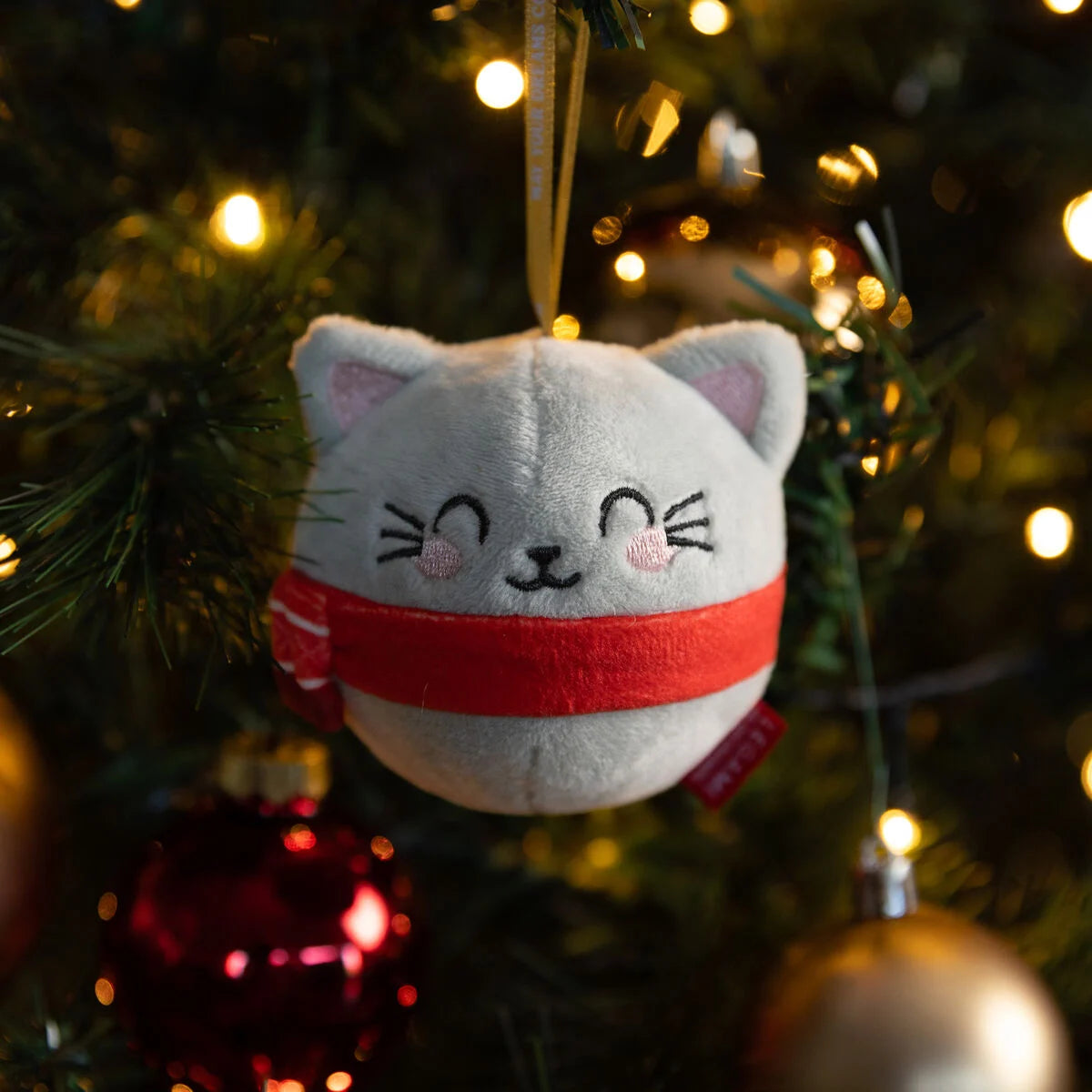 Legami - Décoration de Noël en peluche - Chat