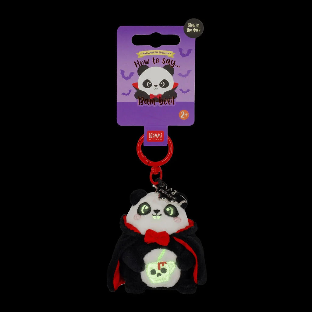 Legami - Porte-clés Peluche Panda « Bam-Boo! » - Halloween