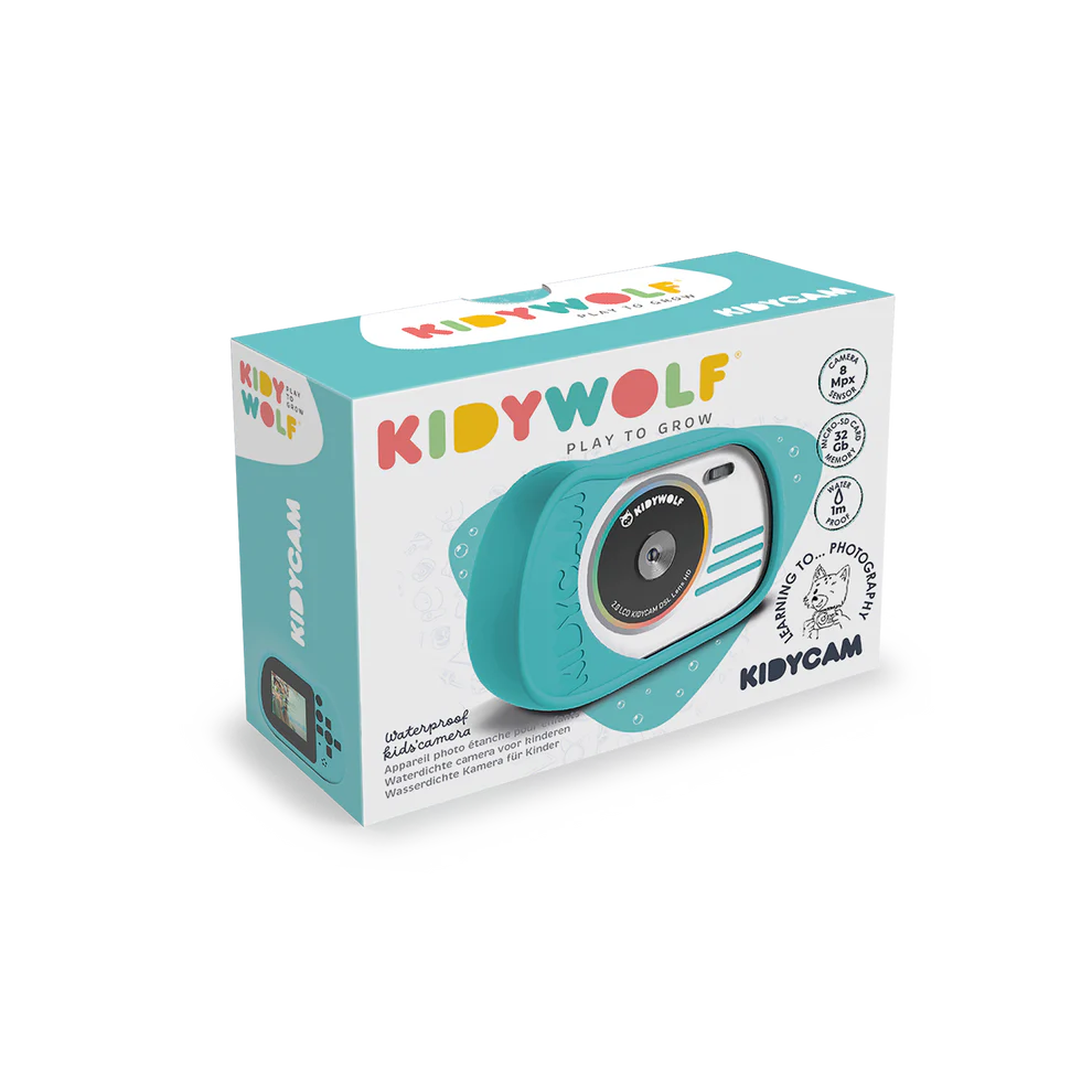 Kidywolf - Appareil photo - Cyan