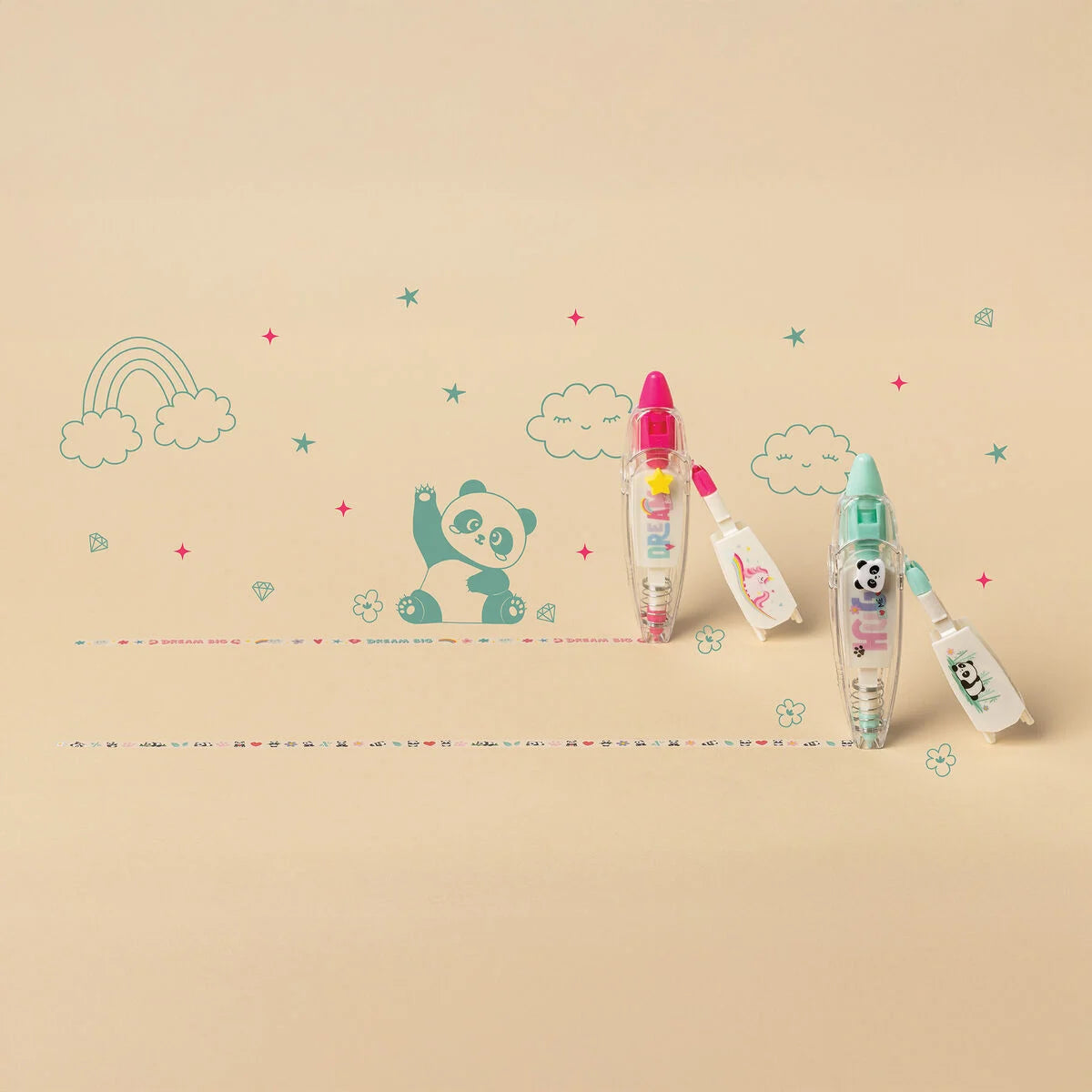 Legami - Stylo de Ruban Décoratif - Licorne