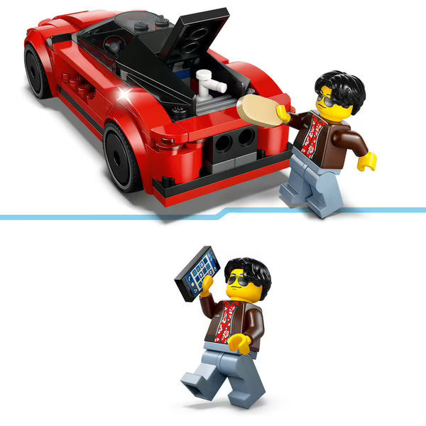 LEGO - City - La voiture de sport rouge