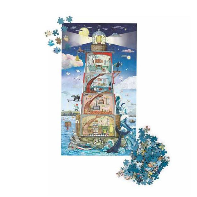 Puzzle d'observation Phare - 500 pièces - Moulin Roty