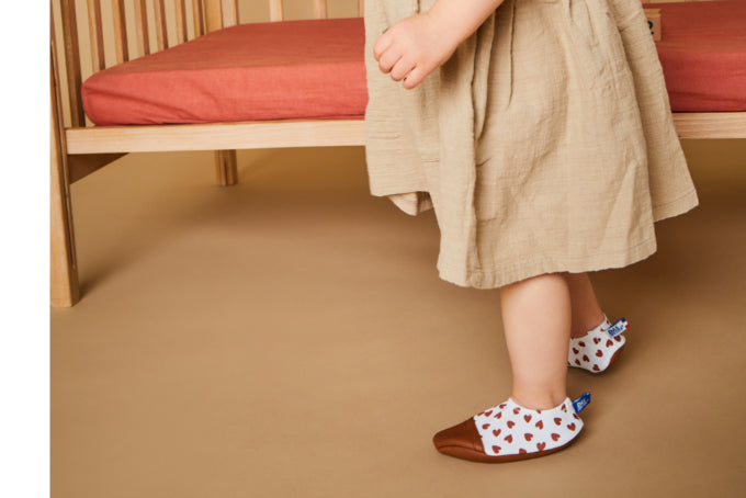 Chaussons tout-terrain - Les Petits Cœurs