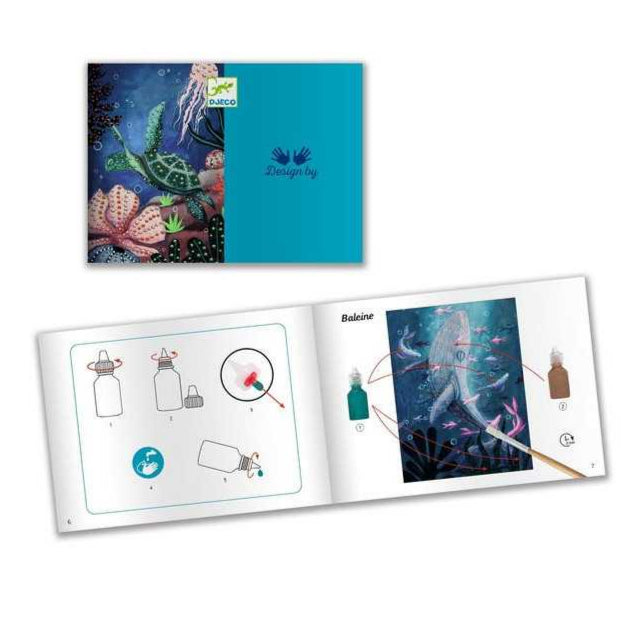 Peinture 3D Abysses - Coffret DIY - Djeco