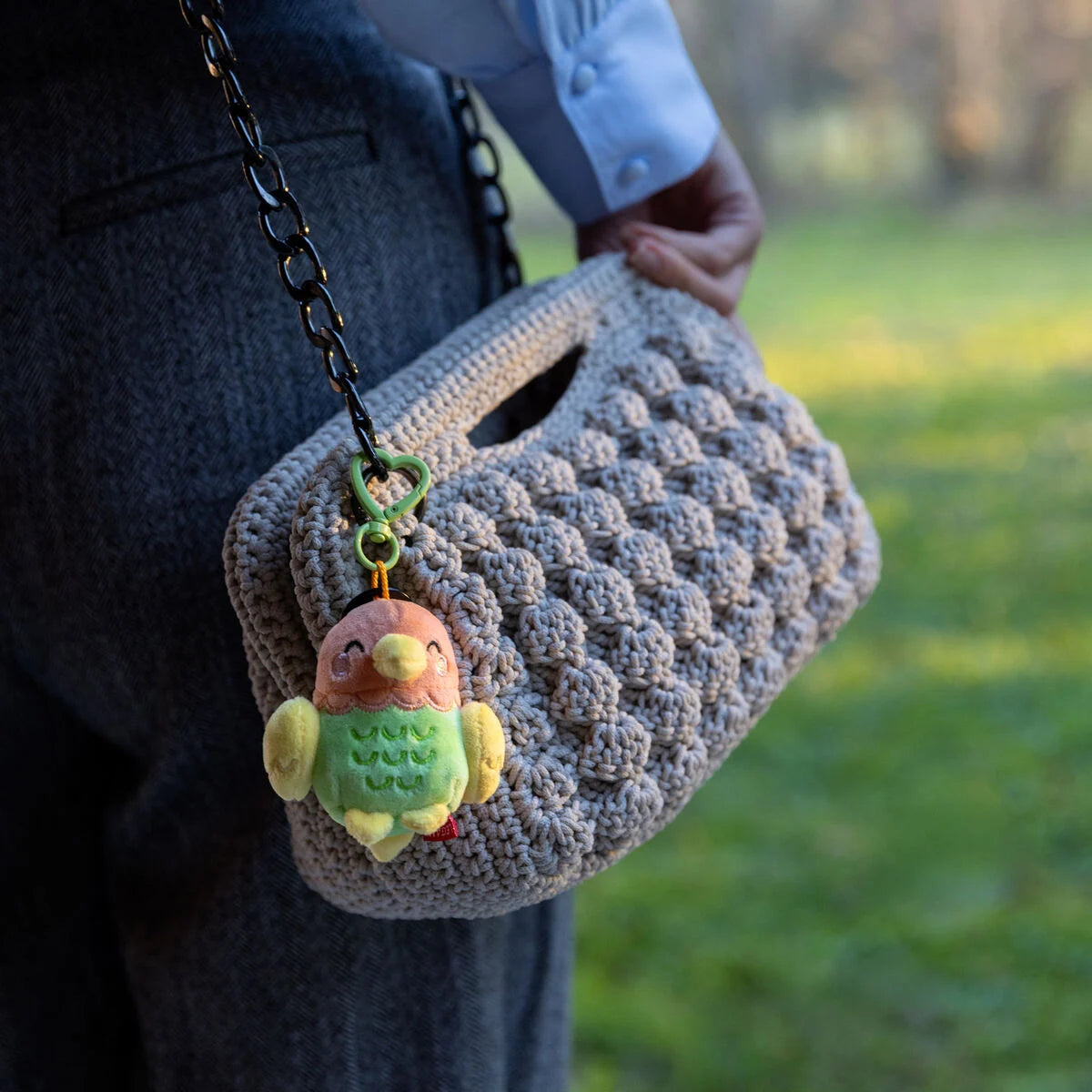 Legami - 2 Porte-clés avec peluche - Super Soft! - Tiny