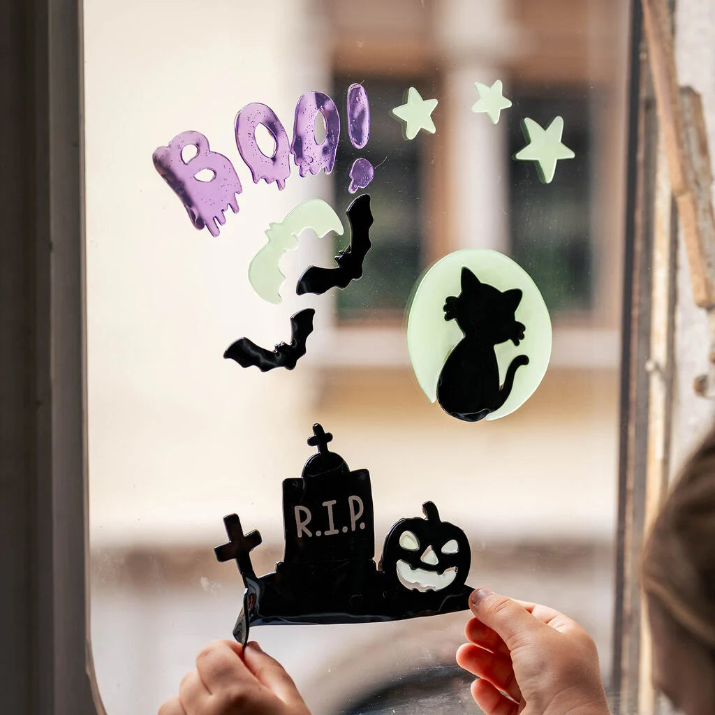 Legami - Autocollants Gel pour Fenêtre Windo-Glow - Halloween