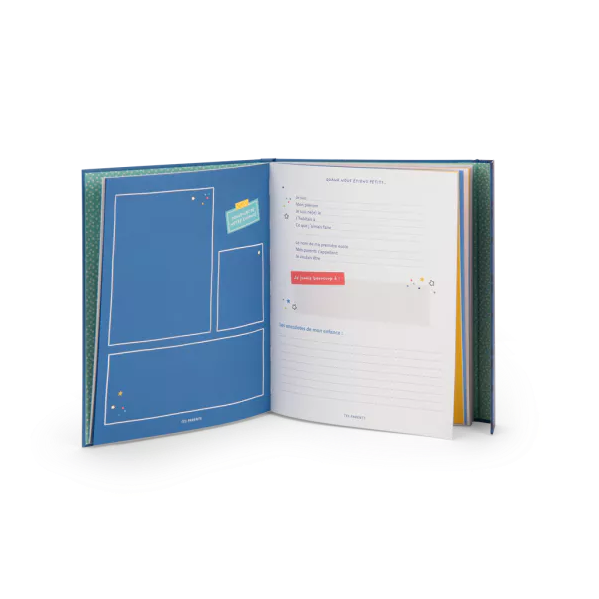 Livre de naissance Puce & Pilou - Moulin Roty