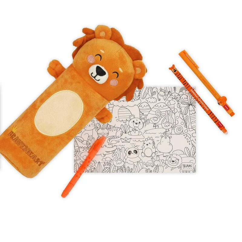 Legami - Trousse peluche - Lion