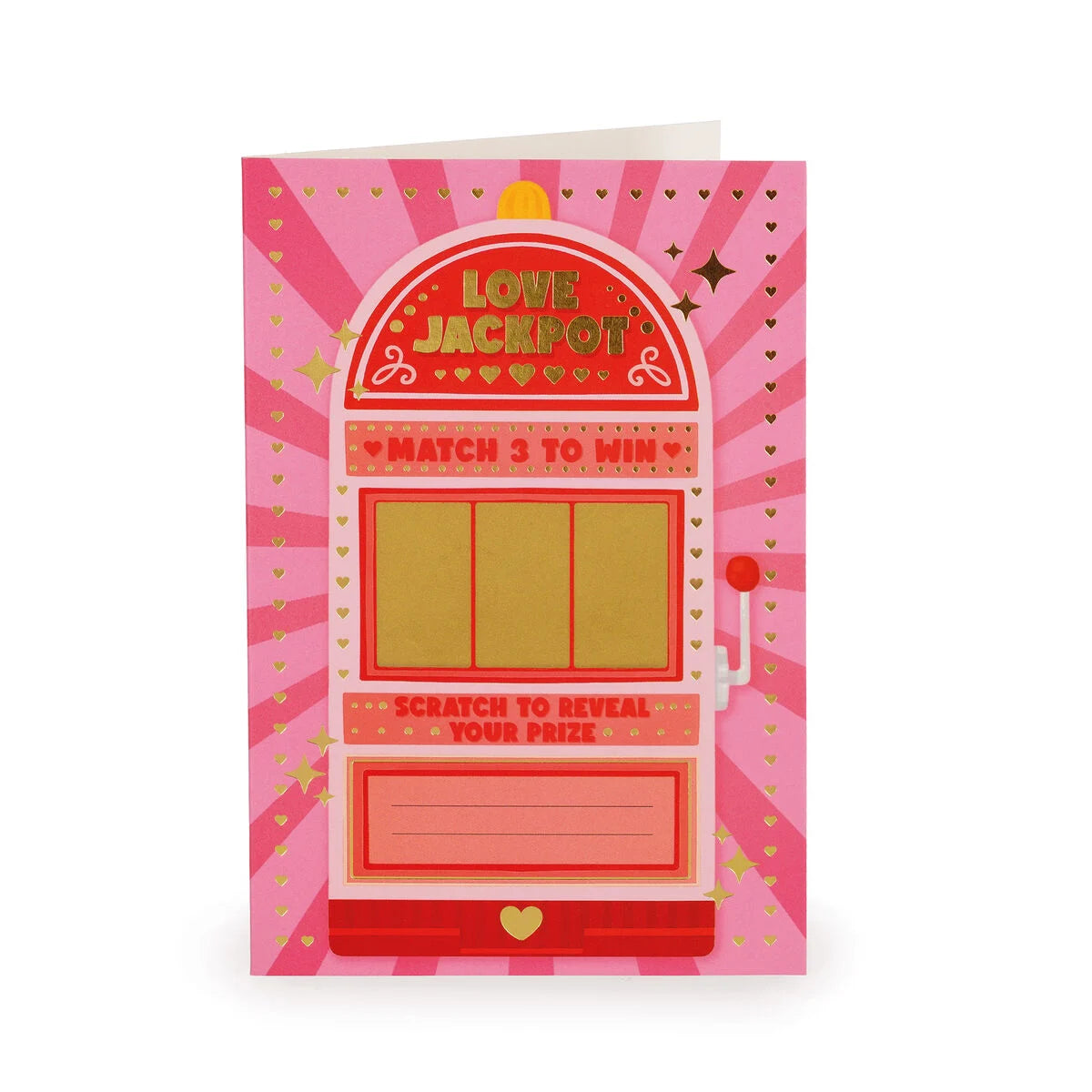 Legami - Carte de Vœux à Gratter - Love Jackpot