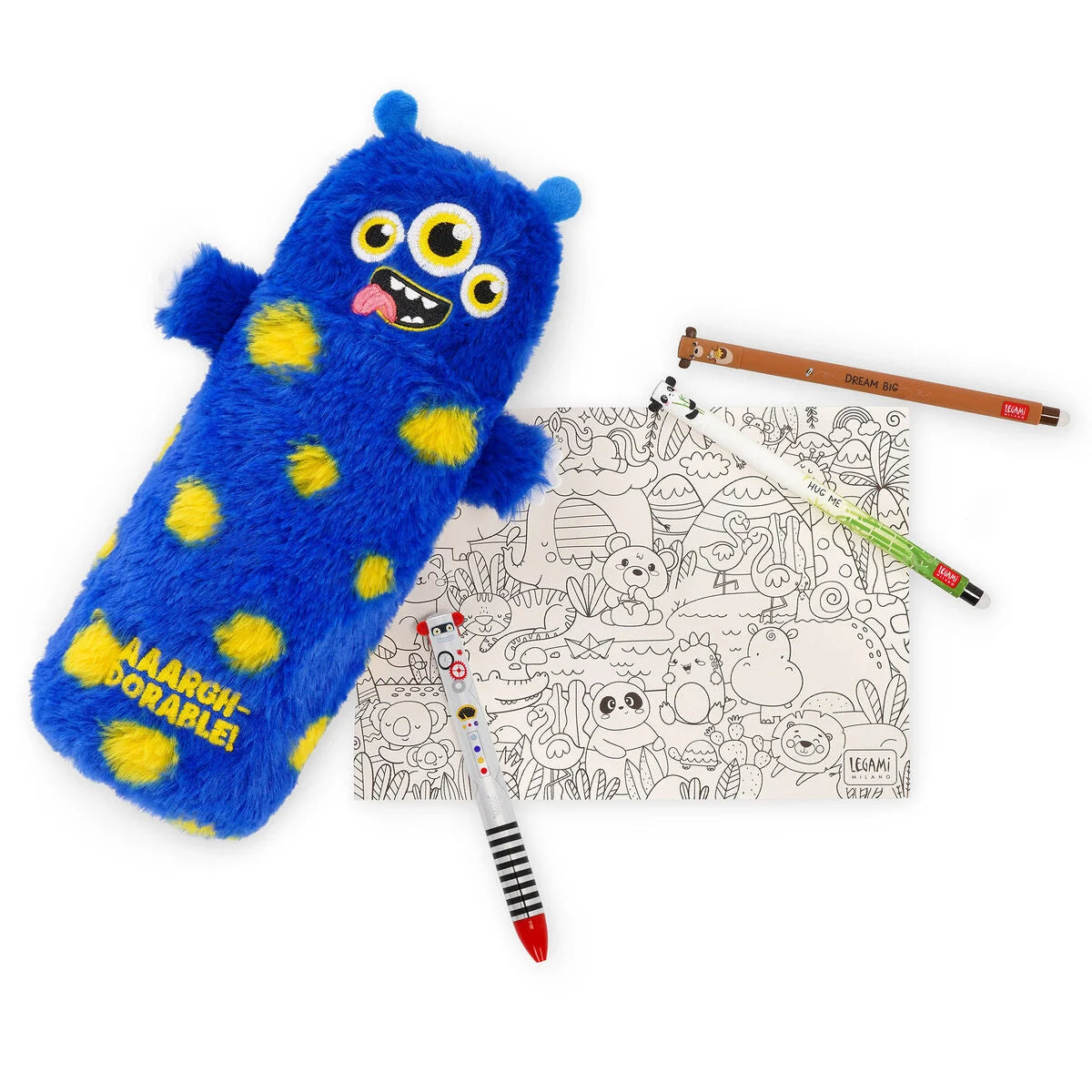 Legami - Trousse peluche - monstre