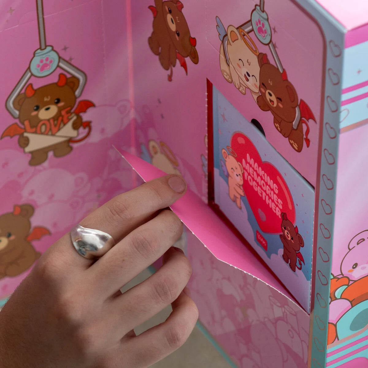 Legami - Boîte avec 7 Surprises - 7 Days & 7 Ways to Say I Love You