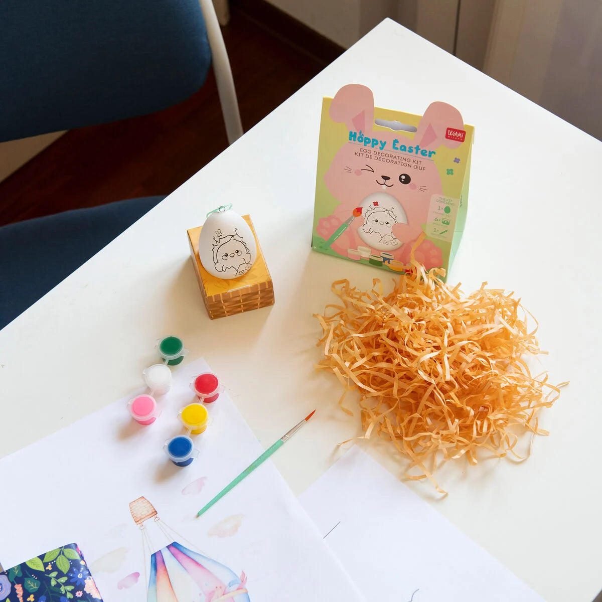 Legami - Kit de Décoration Œuf - Hoppy Easter - Pâques