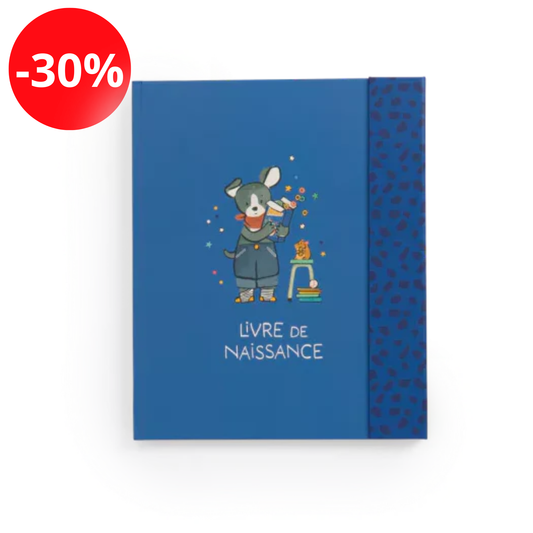 Livre de naissance Puce & Pilou - Moulin Roty