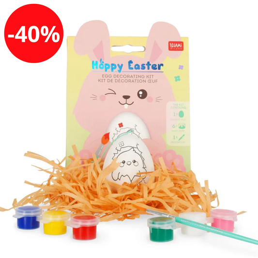 Legami - Kit de Décoration Œuf - Hoppy Easter - Pâques
