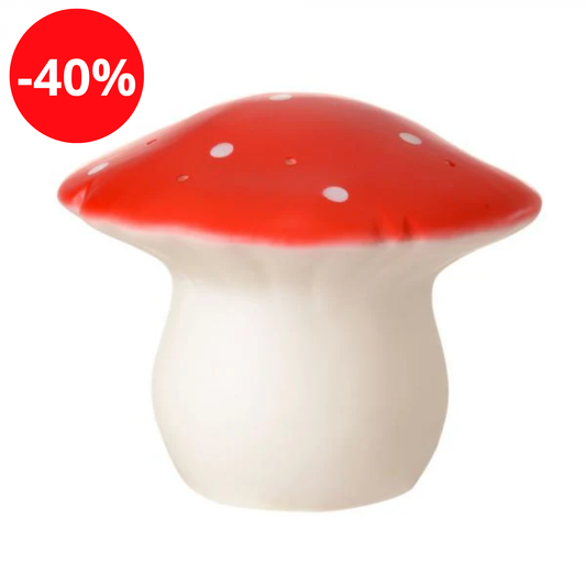 Lampe Champignon - Taille moyenne - Couleur Rouge - Egmont Toys