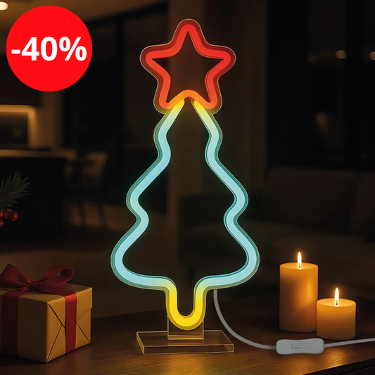 Legami - Lampe LED à Effet Néon - Xmas Tree - It’s a Sign