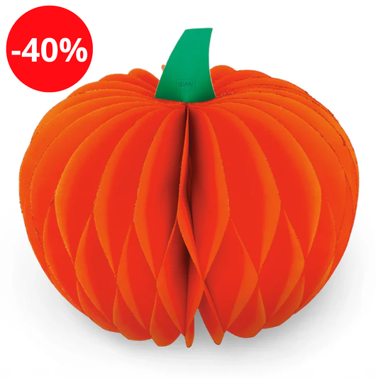 Legami - Citrouille d'Halloween Pliable en Papier - What a Pumpkin! - Halloween