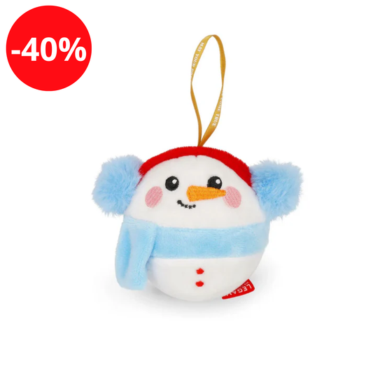 Legami - Décoration de Noël en peluche - Bonhomme de neige