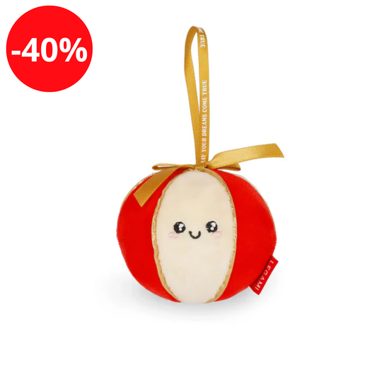 Legami - Décoration de Noël en peluche - Boule de noël