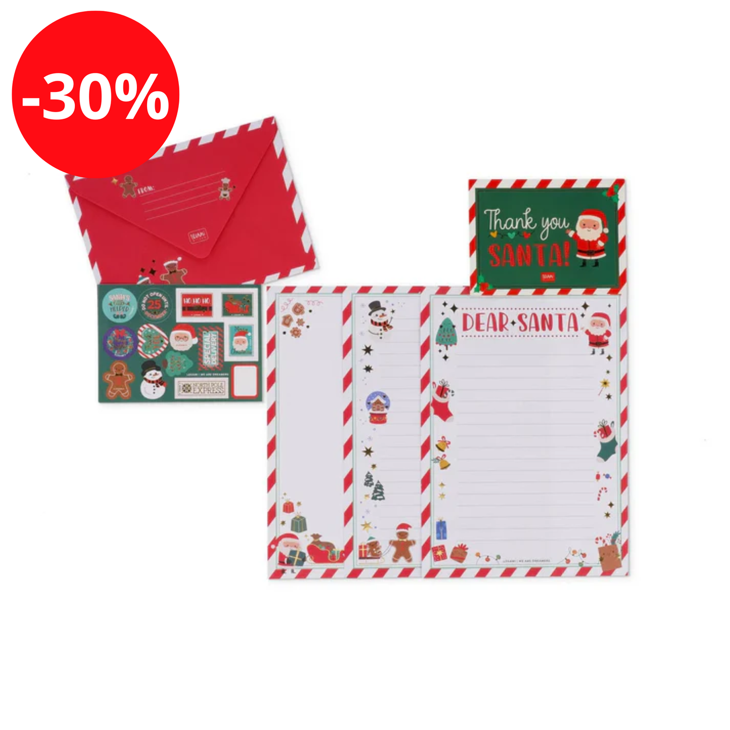 Legami - Kit pour Lettre au Père Noël