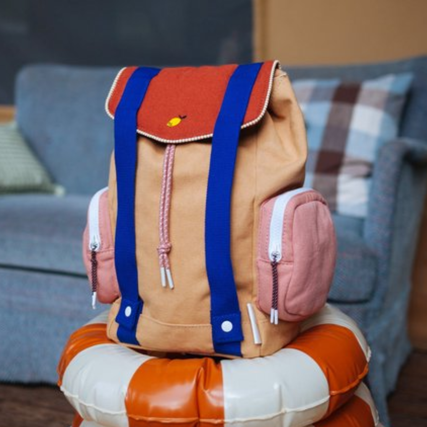 Sac à dos petite aventure - Cousin argile - Sticky Lemon