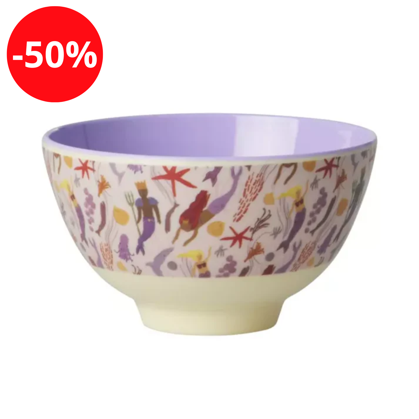 Bol en mélamine Sirène - 300 ml - Rice