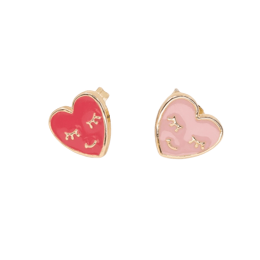 Boucles d’oreilles Cœurs – Rosajou