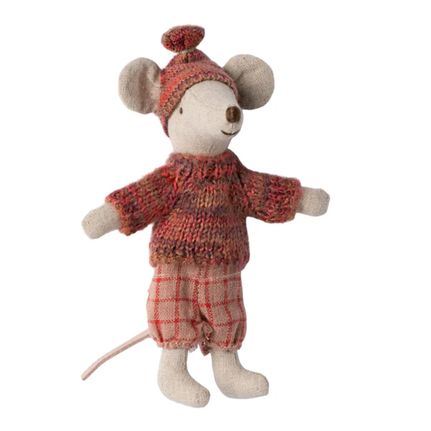 Maileg - Souris grande sœur au ski d'hiver