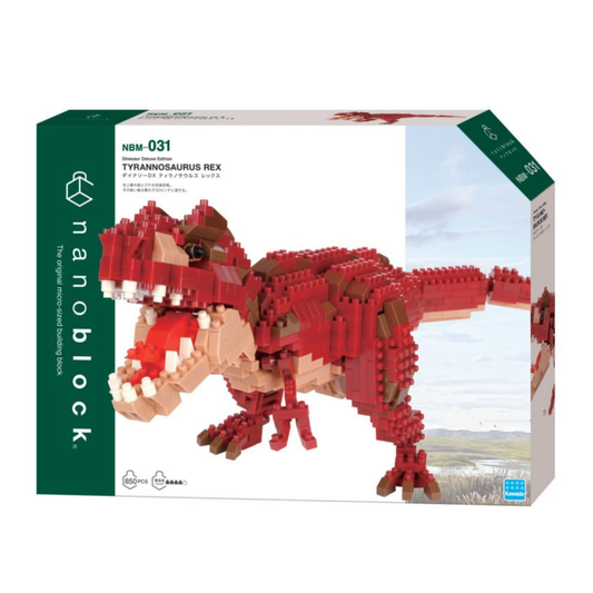 Nanoblock - Tyrannosaurus Rex deluxe - Jeu de construction