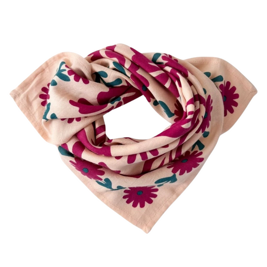 Petit Foulard Manika - Rita Macadamia - Apaches
