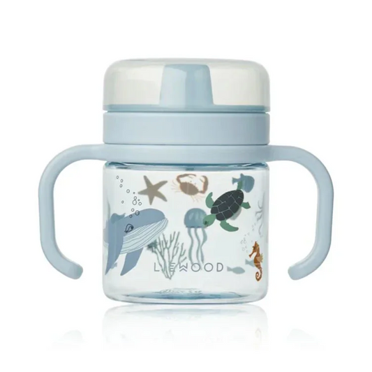 Liewood - Tasse à bec en tritan - Animaux Marins