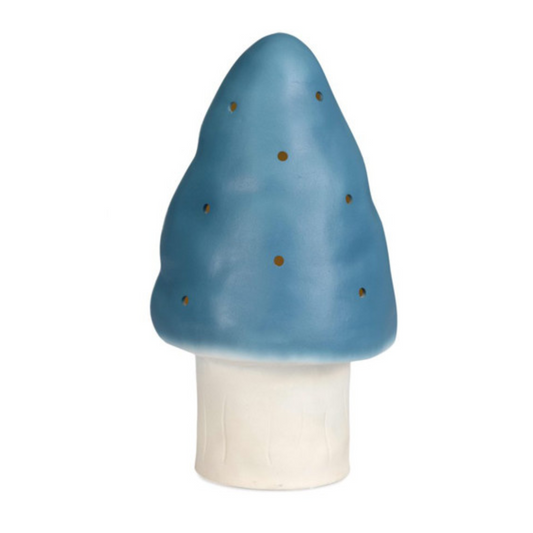 Lampe Champignon - Taille petite - Couleur Bleu Jean - Egmont Toys