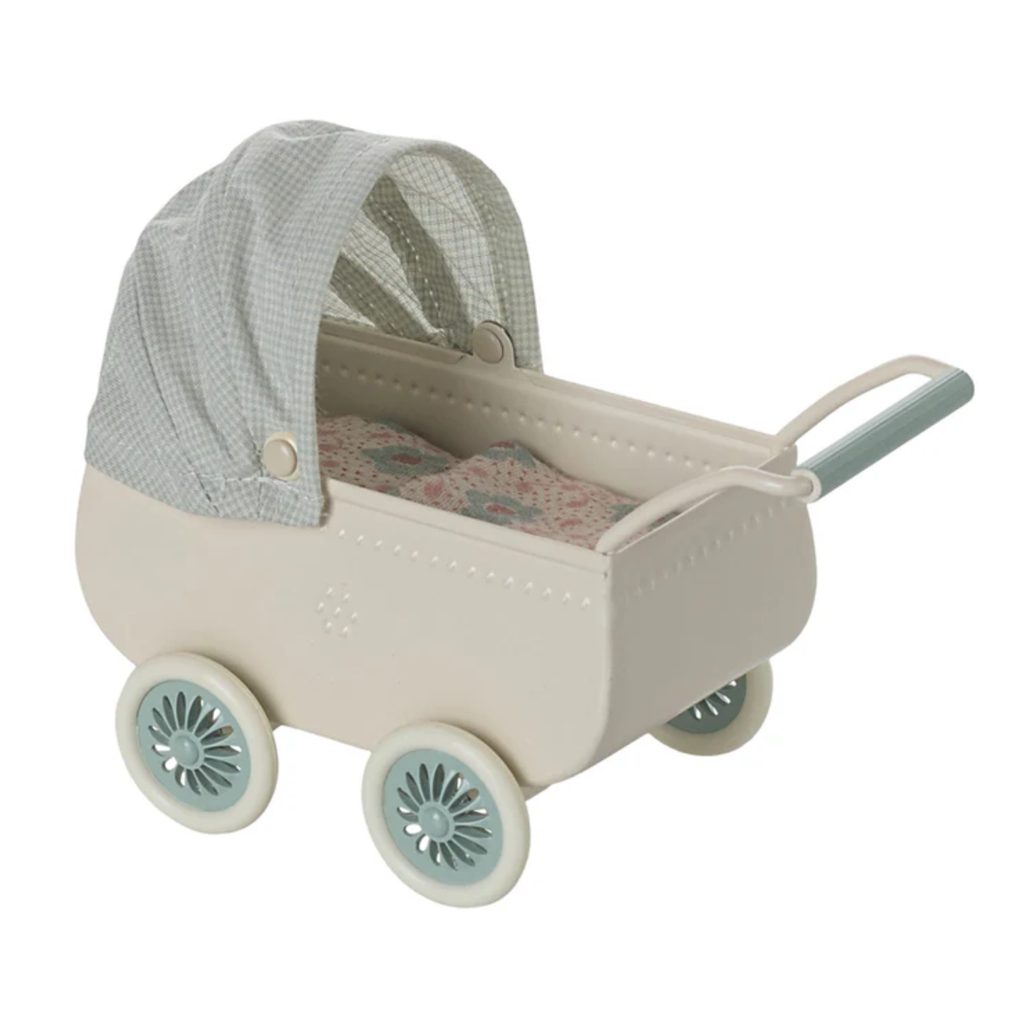 Maileg - Landau avec souris bébé - Elément miniature