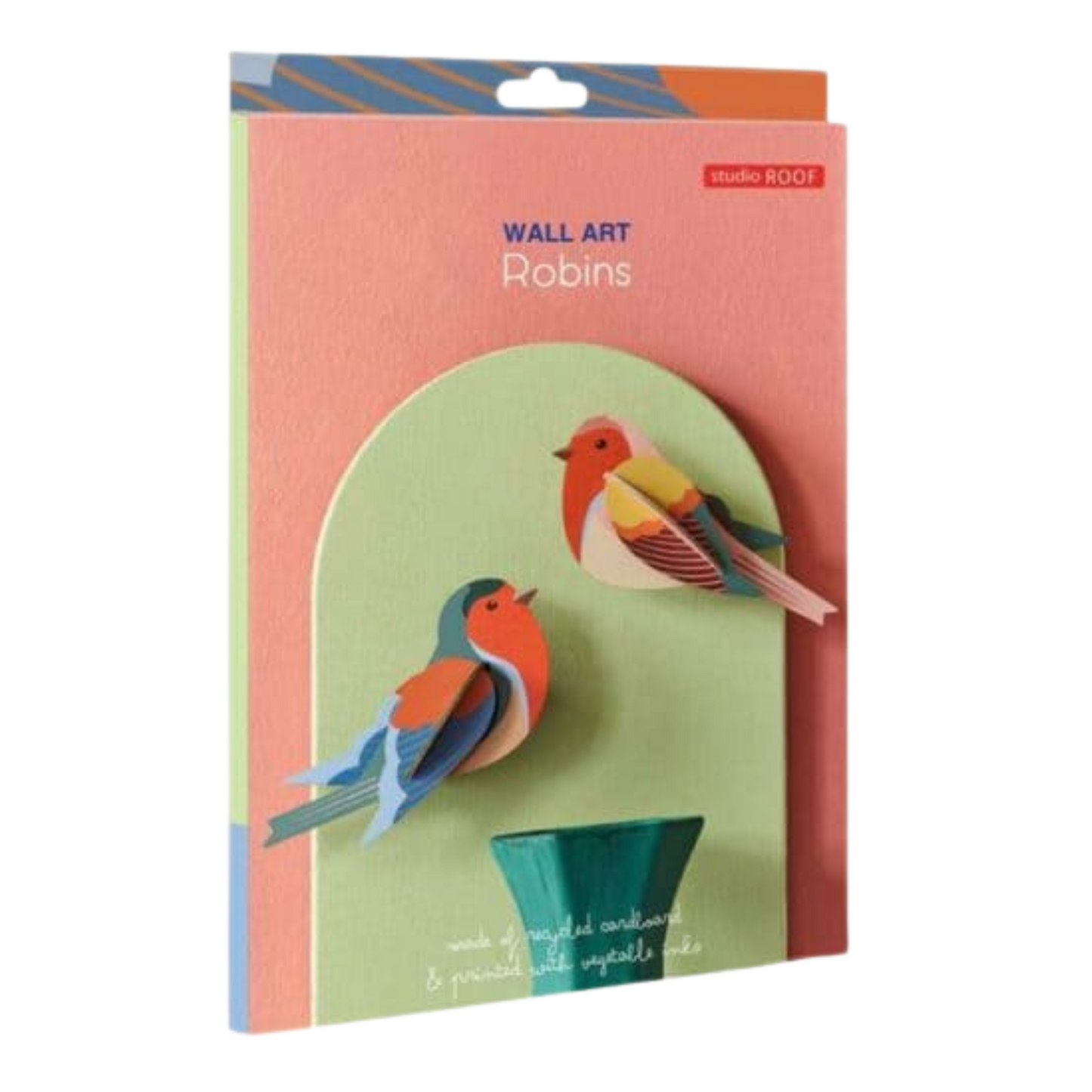 Maquette à construire - Oiseaux du jardin - Rouges-gorges - Studio Roof