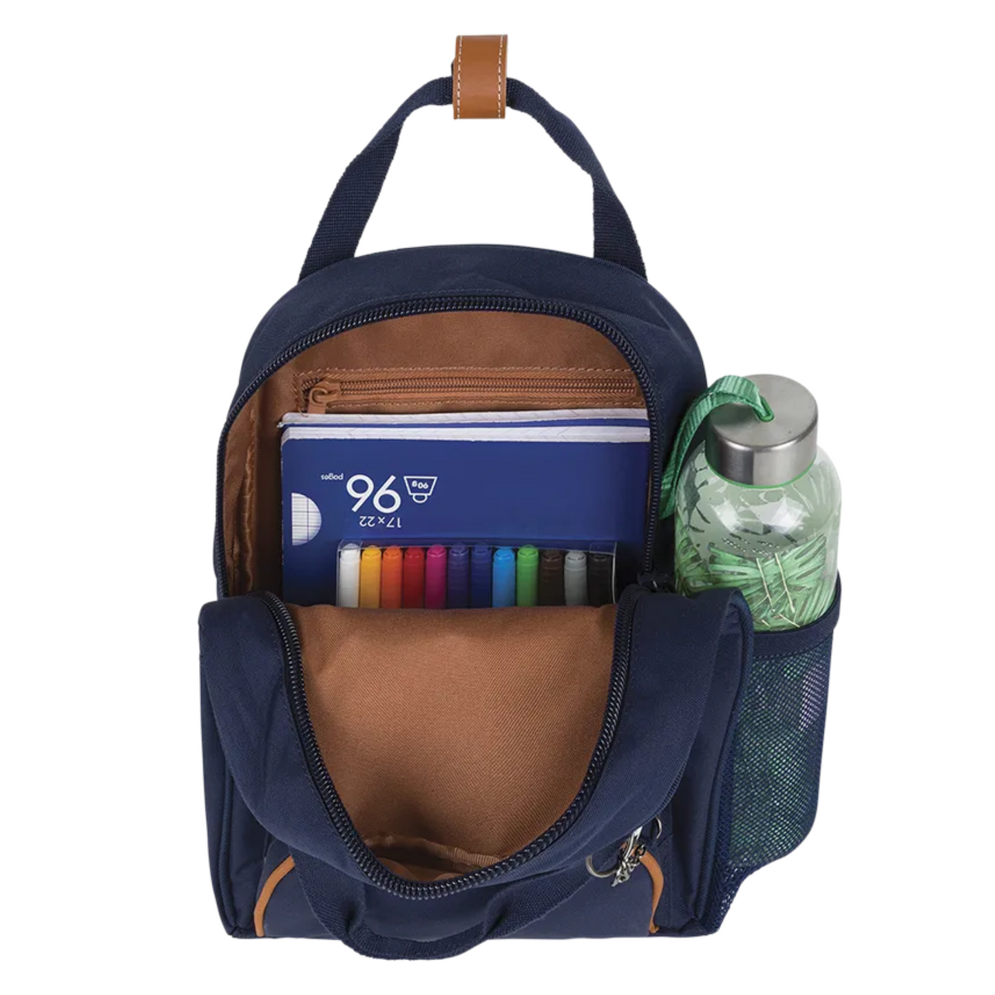 Tann's x Cyrillus - Sac à dos Camille bleu - Multi-activités
