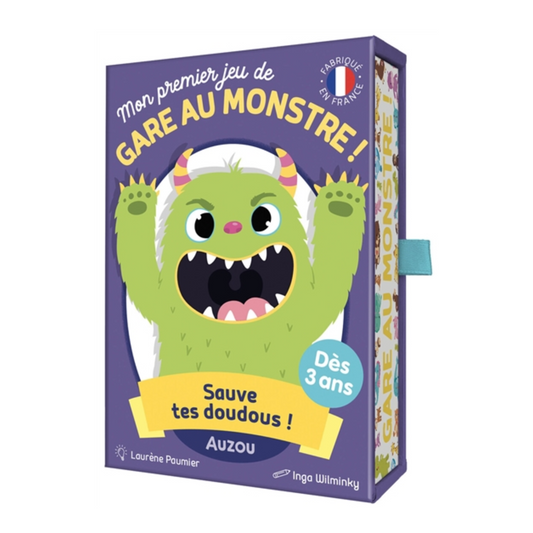 Mon premier jeu de gare au monstre ! : sauve tes doudous !