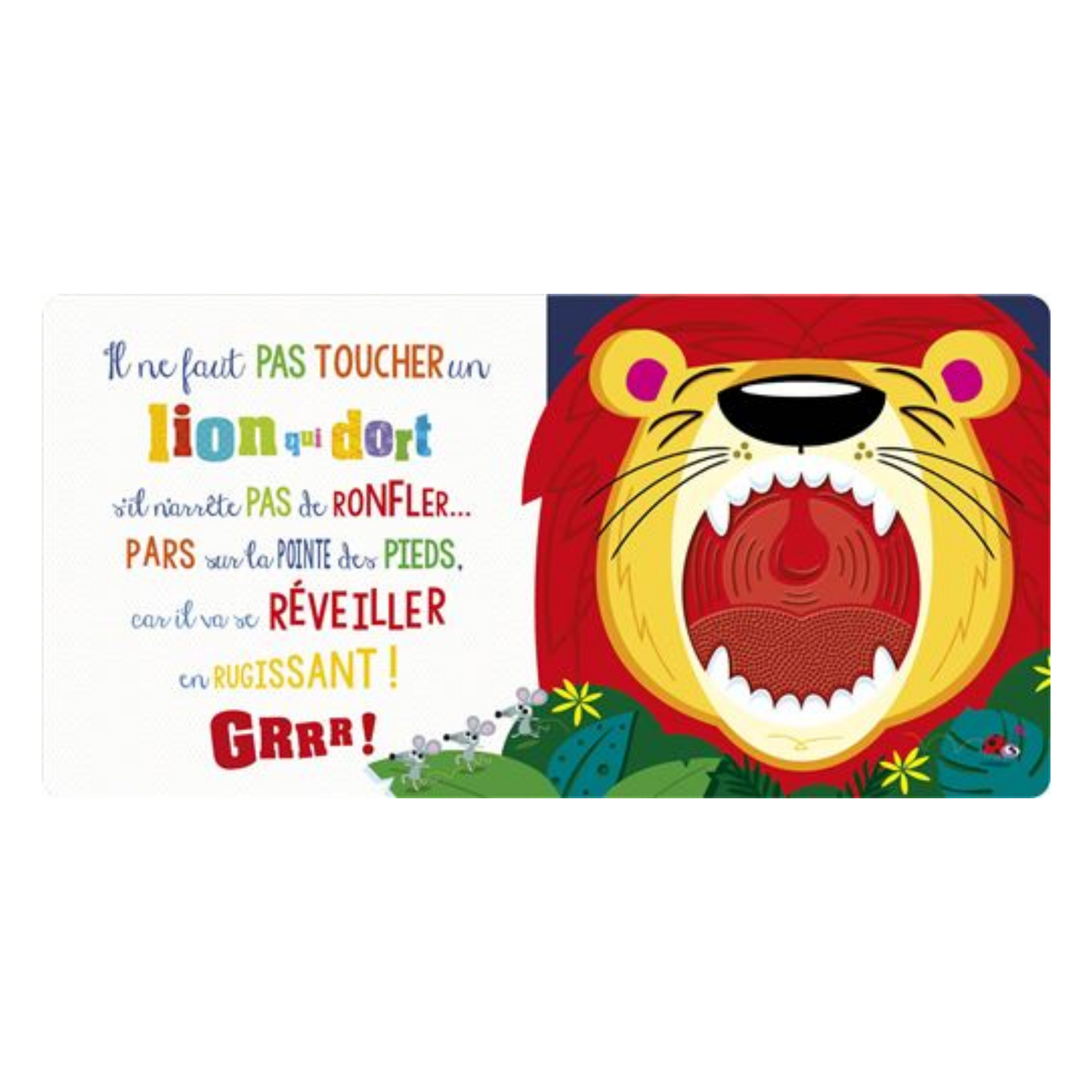 Partager  Ajout Favori Imprimer Il ne faut pas toucher un lion qui dort !